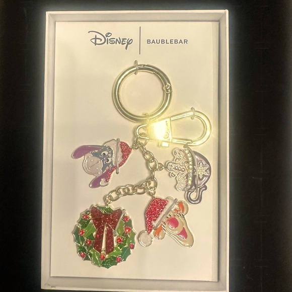Disney BaubleBar Holiday Keychain or Bag-charm NIB - Picture 2 of 4